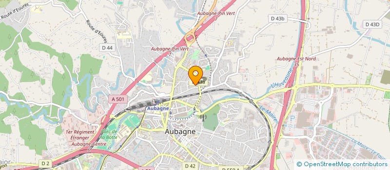 localisation de l'entreprise L'ESPIGOULIER à AUBAGNE