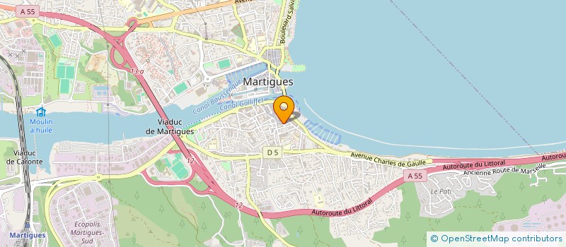 localisation de l'entreprise L'ESPLANADE  MARIGNANE