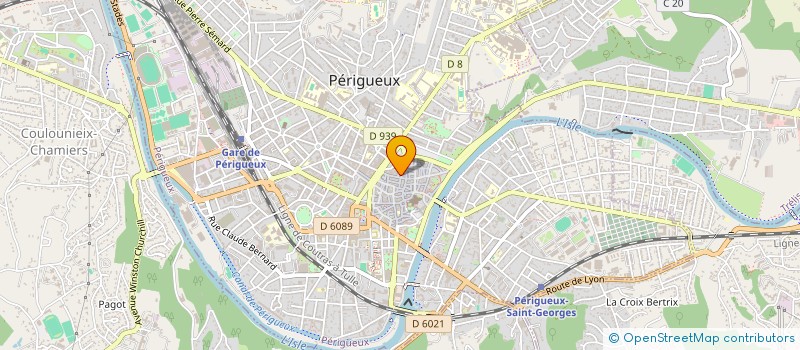 localisation de l'entreprise L'ESPLANADE à PERIGUEUX