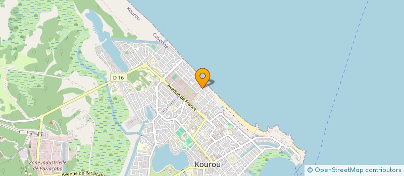localisation de l'entreprise L'ESPLANADE à KOUROU