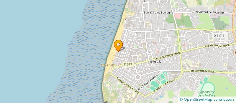 localisation de l'entreprise L'ESPLANADE à BERCK