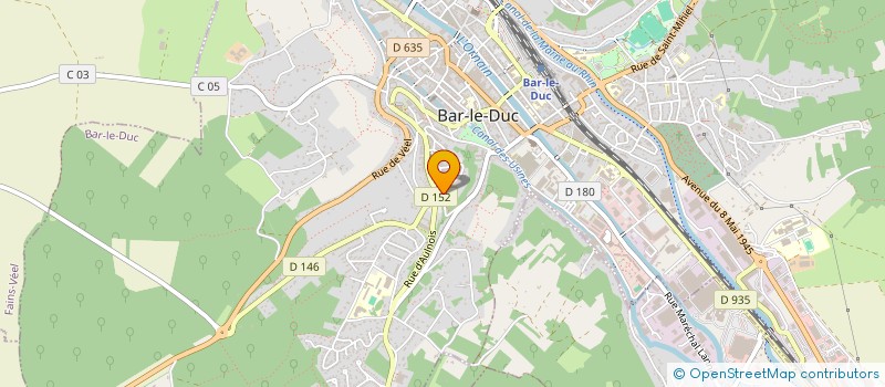 localisation de l'entreprise L ESPLANADE DE SALM à BAR-LE-DUC