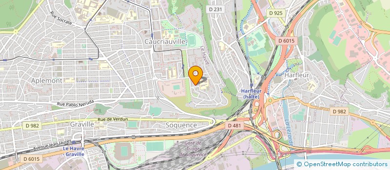 localisation de l'entreprise L'ESPOIR à LE HAVRE