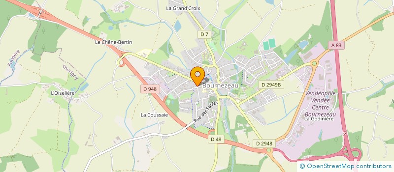 localisation de l'entreprise L ESPOIR  BOURNEZEAU