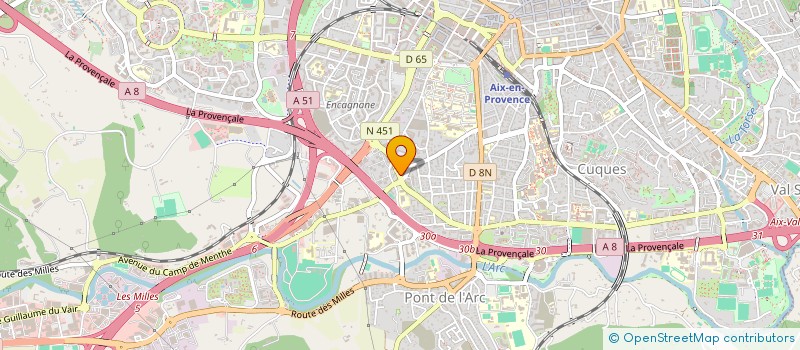 localisation de l'entreprise L'ESPOIR à AIX-EN-PROVENCE