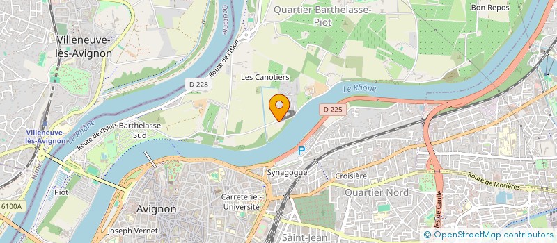 localisation de l'entreprise L'ESPOIR  AVIGNON