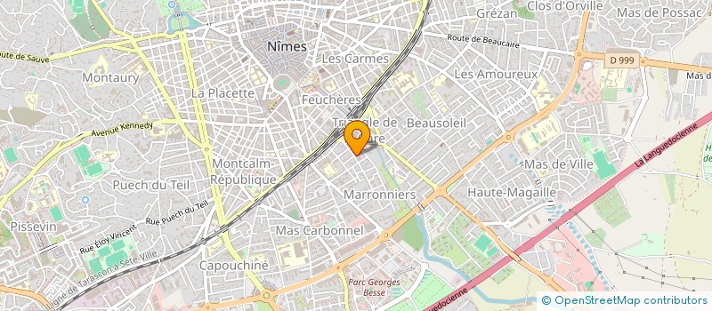 localisation de l'entreprise L'ESPOIR  NIMES