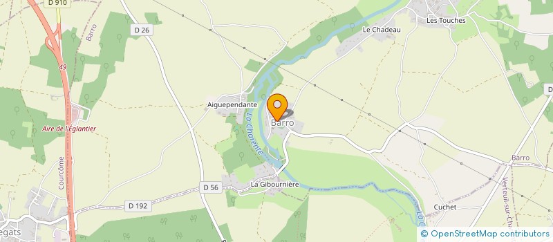 localisation de l'entreprise L'ESPOIR à CONDAC