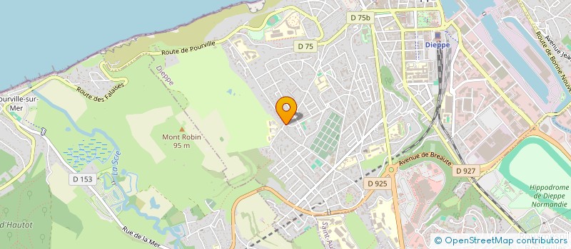 localisation de l'entreprise L'ESPOIR  DIEPPE