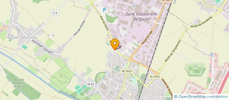 localisation de l'entreprise L'ESPOIR  SECLIN