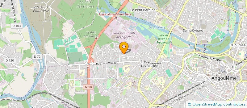 localisation de l'entreprise L'ESPOIR à ANGOULEME