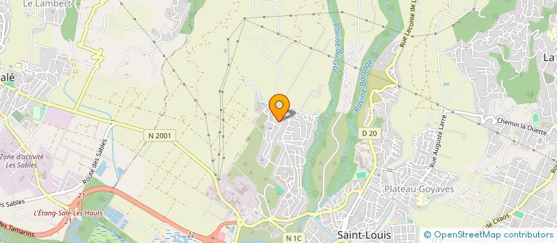 localisation de l'entreprise L'ESPOIR C'EST LA JEUNESSE à SAINT-LOUIS