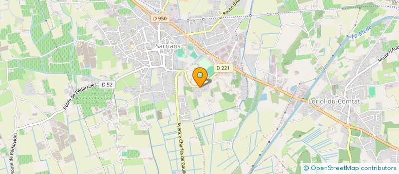 localisation de l'entreprise L ESPOIR CYCLISTE VAUCLUSIEN à SARRIANS