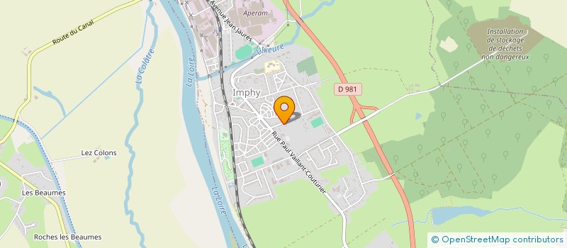 localisation de l'entreprise L'ESPOIR DANS LEURS YEUX  IMPHY