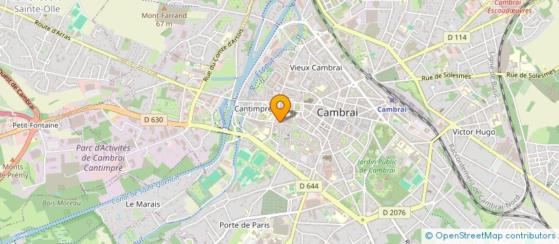 localisation de l'entreprise L'ESPOIR DE SONIA, LA BOULANGERE AU GRAND COEUR  CAMBRAI