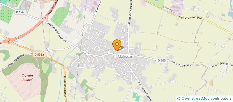 localisation de l'entreprise L'ESPOIR DU SOLEIL LEVANT à MONTELIER