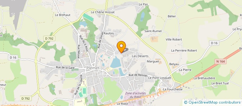 localisation de l'entreprise L'ESPOIR PLEMETAIS à PLEMET