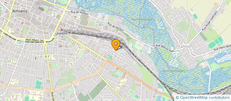localisation de l'entreprise L'ESPOIR POUR NOS AMIS DE LA RUE à AMIENS