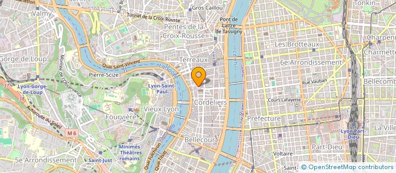 localisation de l'entreprise L'ESPRESS'O' à LYON