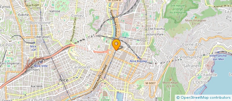 localisation de l'entreprise L'ESPRESSO à NICE