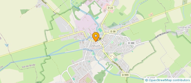 localisation de l'entreprise L'ESPRIT CAPILLAIRE à DIEUZE