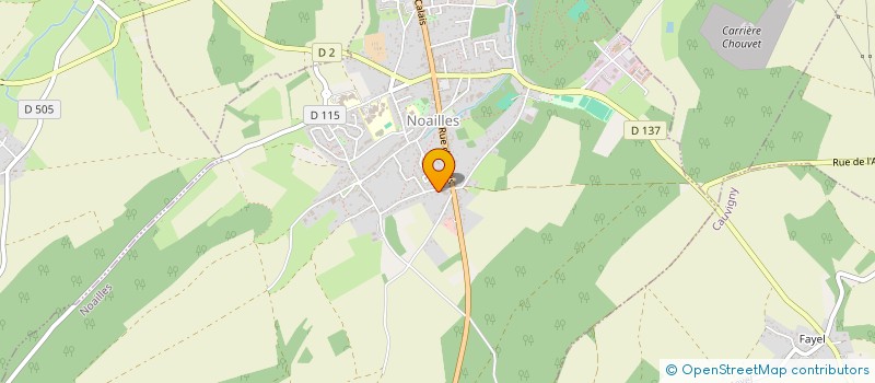 localisation de l'entreprise L'ESPRIT D'INVESTIR  NOAILLES