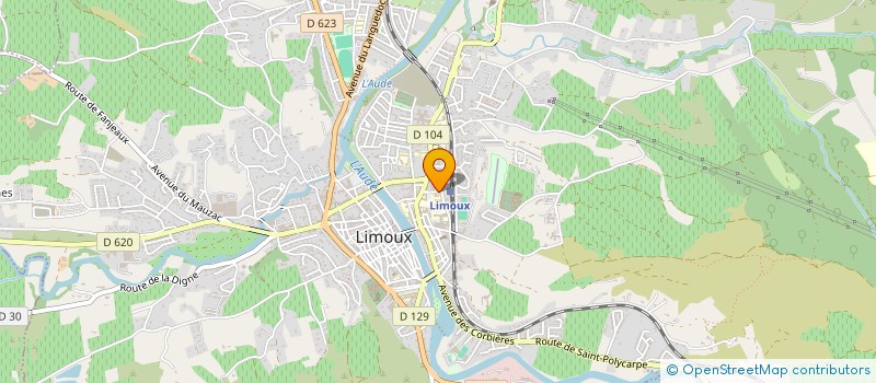 localisation de l'entreprise L'ESPRIT DE LIMOUX à LIMOUX