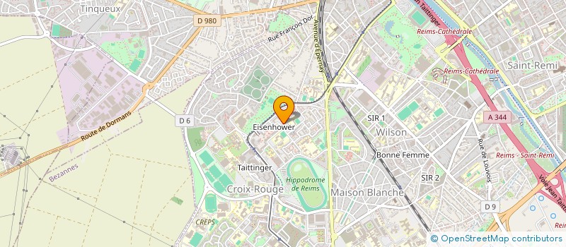 localisation de l'entreprise L'ESPRIT DECO  REIMS