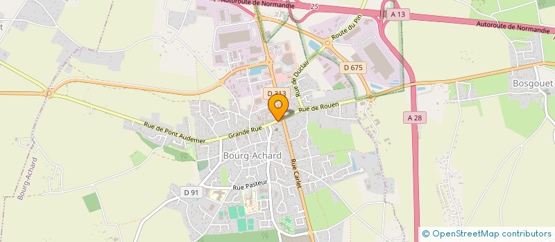 localisation de l'entreprise L'ESPRIT DES LIEUX à BOURG-ACHARD