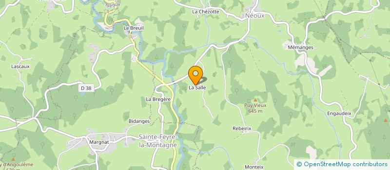localisation de l'entreprise L'ESPRIT DU LIEU à NEOUX