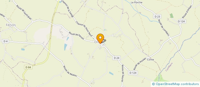 localisation de l'entreprise L'ESPRIT DU PAIN à PUYGOUZON