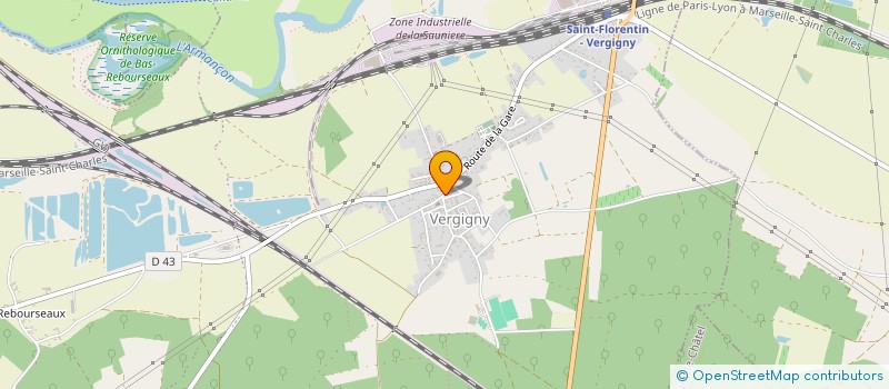 localisation de l'entreprise L'ESPRIT DU PAIN  VERGIGNY