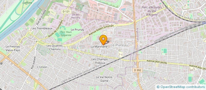 localisation de l'entreprise L'ESPRIT DU PLATEAU à SARTROUVILLE