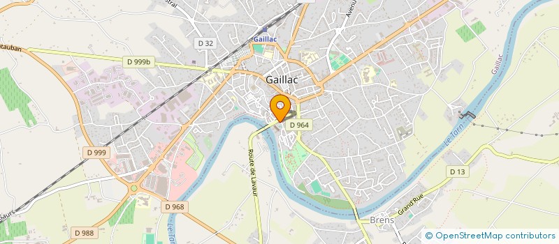 localisation de l'entreprise L'ESPRIT DU SUD OUEST à GAILLAC