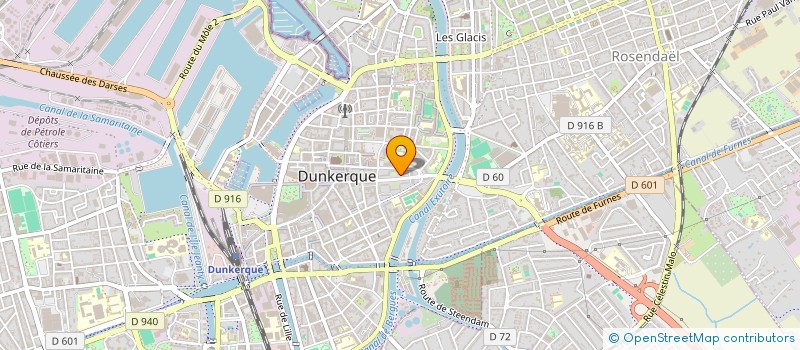 localisation de l'entreprise L ESPRIT FLORAL à DUNKERQUE