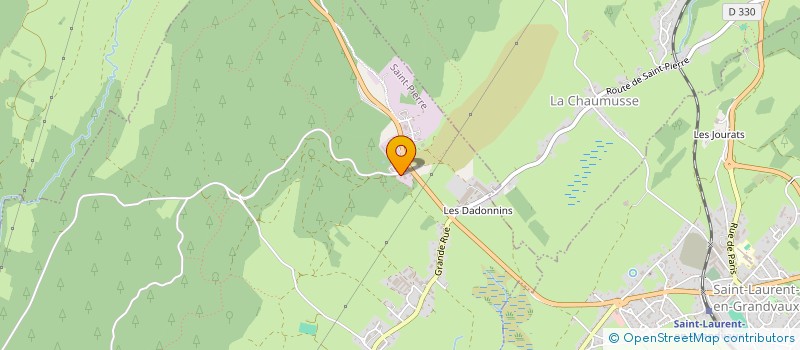 localisation de l'entreprise L'ESPRIT FUTS  SAINT-PIERRE