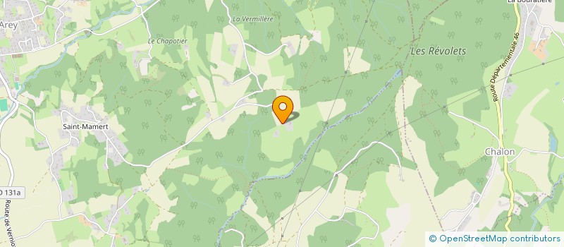 localisation de l'entreprise L'ESPRIT JARDIN  LES COTES-D'AREY