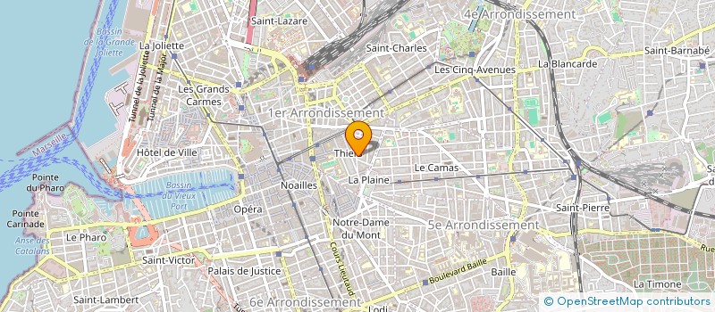 localisation de l'entreprise L'ESPRIT MOSAIQUE à MARSEILLE