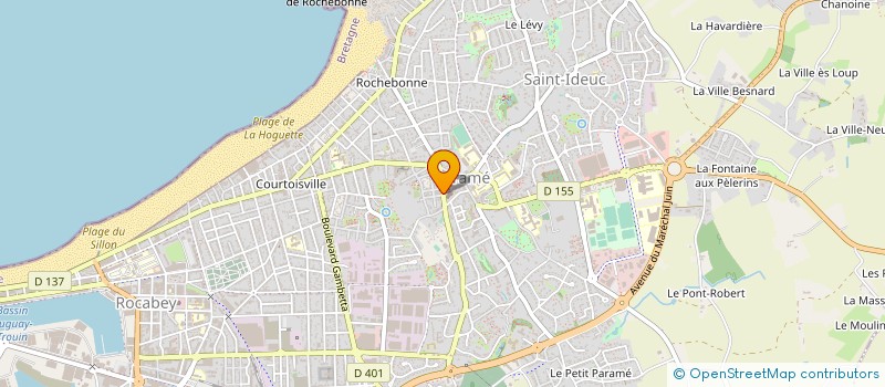 localisation de l'entreprise L'ESPRIT PAIN à SAINT-MALO