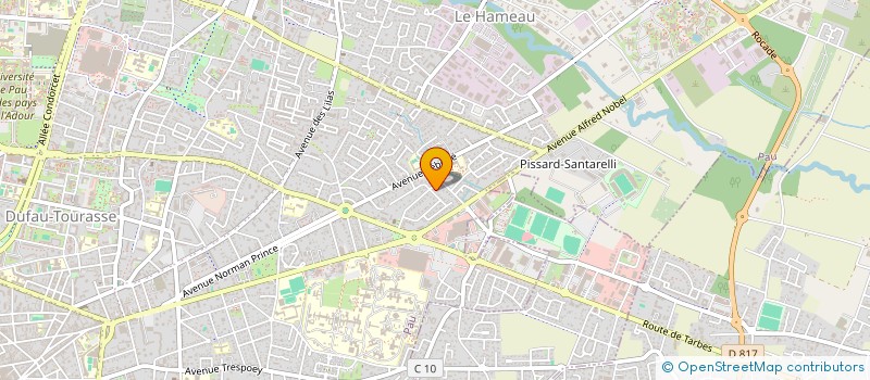localisation de l'entreprise L'ESPRIT SPORTIF à PAU