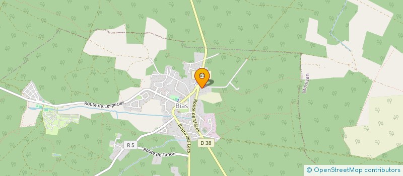 localisation de l'entreprise L'ESPRIT ZEN  BIAS