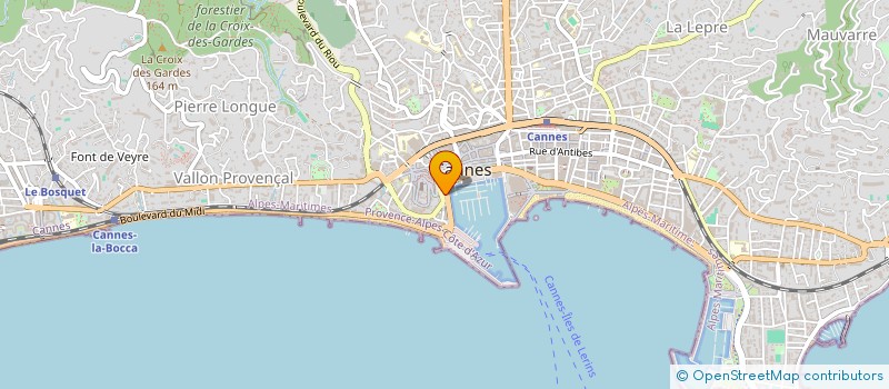 localisation de l'entreprise L ESQUIF à CANNES