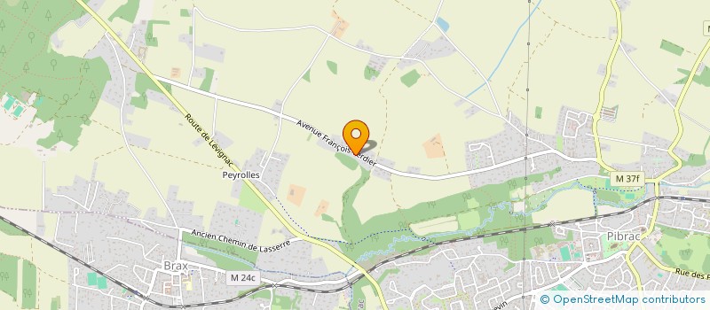 localisation de l'entreprise L'ESQUIROL  PIBRAC