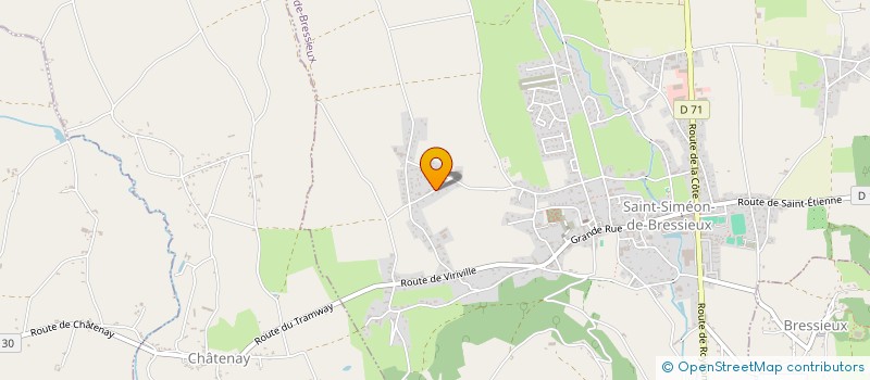 localisation de l'entreprise L'ESSAIM  SAINT-SIMEON-DE-BRESSIEUX