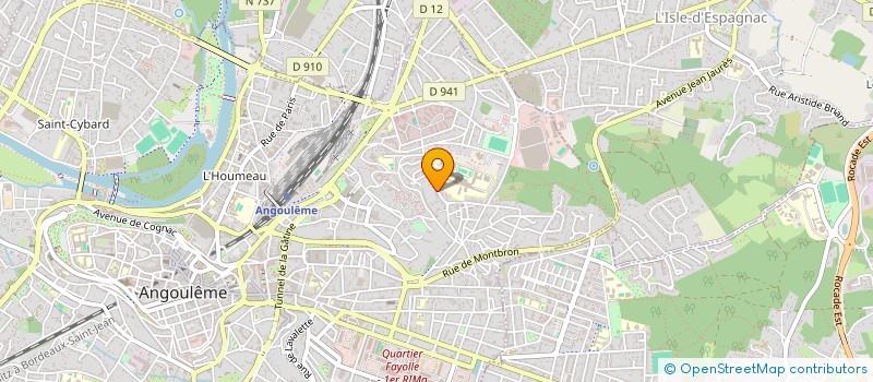 localisation de l'entreprise L'ESSAIM DU DESERT à ANGOULEME