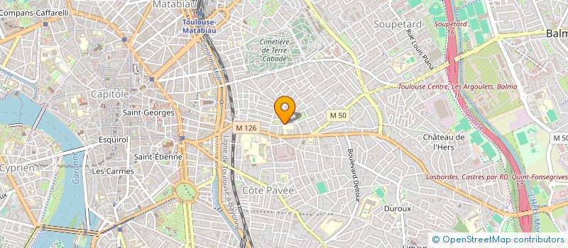 localisation de l'entreprise L'ESSAIMANTE  TOULOUSE