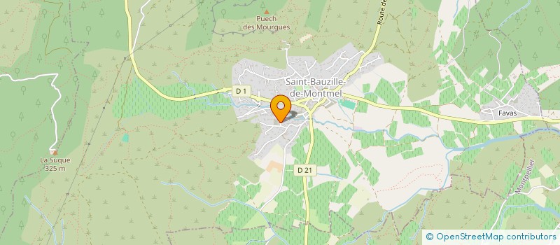 localisation de l'entreprise L'ESSAIMEUSE  BRIGNON