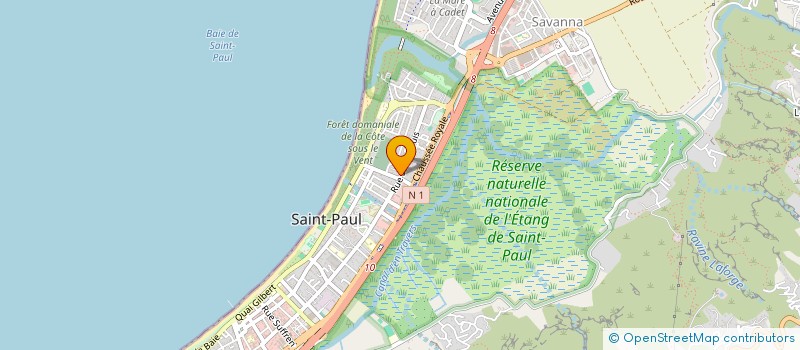localisation de l'entreprise L'ESSENCE DE ISHTAR à SAINT-PAUL