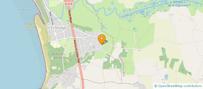 localisation de l'entreprise L'ESSENCE DU BUSINESS  SAINT-BREVIN-LES-PINS