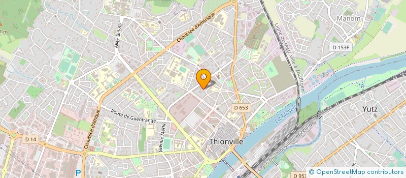 localisation de l'entreprise L ESSENCE DU SIAM  THIONVILLE